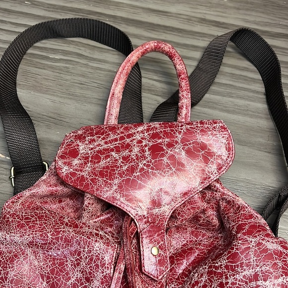 NINO BOSSI LEATHER BACKPACK - Picture 4 of 17